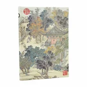 Paperblanks Golden Age of Prosperity, midi, brezčrtni, trde platnice