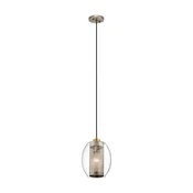 Elstead Lighting Elstead Kichler Asher Stropna svetilka s kupolo, starinska kositrna, (22097789)