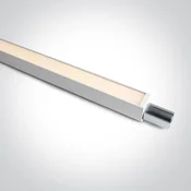 BIJELA LED LINEARNA SVJETILJKA ZA Plug & Play ŠINE 24W CCT 48V IP20 DM42100PB/W/V