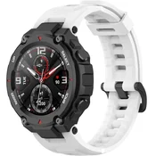 GS Silikonski pašček za Amazfit T-Rex/T-Rex PRO, bel
