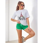 Resti Womens sports set with t-shirt and shorts Paris