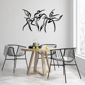Wallity Zidna dekoracija Felicita M, 97 x 56,5 cm, Crna