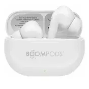 OEM Boompods, Brezžične Bluetooth slušalke 5.3 z izjemnim zvokom za šport IPX4, Bež, (5000228772)