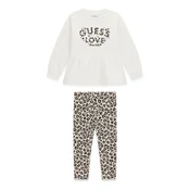 Guess Komplet jopica in legice K6BG02 K5910 Kremna Regular Fit
