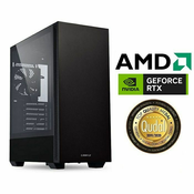 Racunalo INSTAR Gamer Odin, AMD Ryzen 7 7700X up to 5.4GHz, Vodeno hladenje, 32GB DDR5, 1TB NVMe SSD, NVIDIA GeForce RTX4080 SUPER 16GB, No ODD, 5 god jamstvo