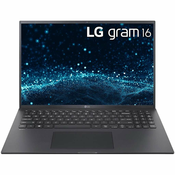 LG gram 16" WQHD Evo i7-1360P 16GB/1TB SSD Win11 Pro black 16ZB90R-G.AP78G