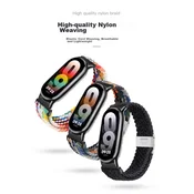 Chensong Zamenska narukvica za pametni sat za Xiaomi Smart Band 8, Crna