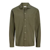 Jack & Jones Plus Srajca JJETRISTAN  oliva