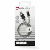 CellularLine CellularLine USB kabel Lightning konektor, 1 m