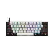 Tastatura Gamdias Aura GK2 Mehanicka 60% RGB belo/crna