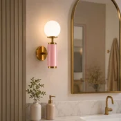 Opviq zidna lampa Moira-20201-H, 1 × E27, roze