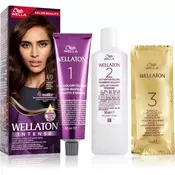 Wella WELLATON kremna barva las (Odstín 4/0 Medium Brown)