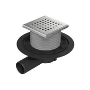 Enpro Talni odtok Floor drain side D 50 mm, stainless steel grid GATE