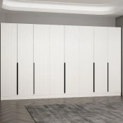 Hanah Home Ormar za hodnik Noah 8262, 360x210x35 cm, Beli