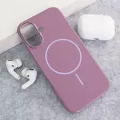 Maska Mag Case Nanobeats za iPhone 16 ljubicasta