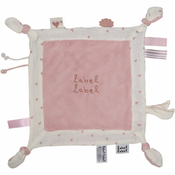 Label Label Cuddle Cloth tješilica Hearts Pink 1 kom