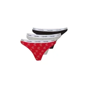 Calvin Klein Underwear Tangice pegasto siva/rdeča/črna/bela