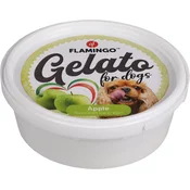 Sladoled za psa z okusom jabolka 40g Flamingo