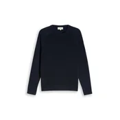 TOM TAILOR Pulover temno modra