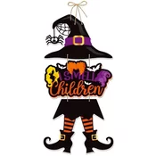 Korbi Viseča Halloween Čarovnica Dekoracija za Vrata