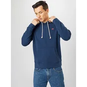 LeviS Original Hoodie Blue Mens Hooded Sweatshirt