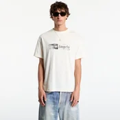 Majice Palm Angels Stamp Logo Regular Tee Off White/ Black XL