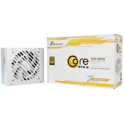 Seasonic 650W 80+ Gold Core GX 650 Bijela SRP-CGX651-A5A32SF-W