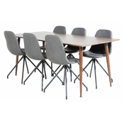 jedilnica set Dallas 1802 73x90x180cm