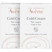 Avéne Komplet trdih mil za obraz in telo za suho in občutljivo kožo Cold Cream 2 x 100 g