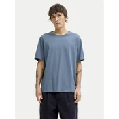Jack & Jones Majica Oragnic Basic 12156101 Modra Regular Fit
