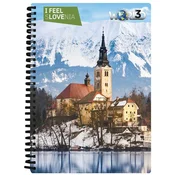 3D notesnik A5 - BLED
