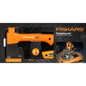 Set za kampiranje FISKARS (sekira + nož + žaga)