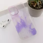 Maska Fluid Color za iPhone 16 ljubicasta
