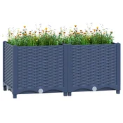 Povišena gredica 80x40x38 cm od polipropilena