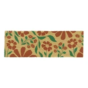 Predpražnik iz kokosovih vlaken 40x120 cm Red & Green Floral – Artsy Doormats