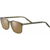 Serengeti Lenwood Shiny Dark Green/Mineral Polarized Drivers XL Lifestyle očala