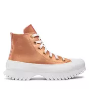 Modne superge Converse Chuck Taylor All Star Lugged 2.0 Hi A01304C Oranžna