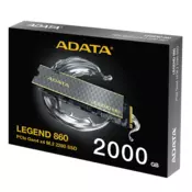 ADATA SSD M.2 2280 NVMe Gen4x4 2TB LEGEND 860 SLEG-860-2000GCS