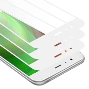 Cadorabo CADORABO Xiaomi Mi 6 - Zaščitna folija v transparentno z belo - 3-pack Kaljeno steklo za zaščito zaslona s trdoto 9H in 3D dotikom, (20548304)