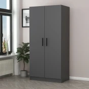 Hanah home Ormar Kale Anthracite 90x210x52cm Antracit