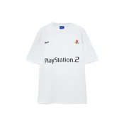 Pull&Bear Majica PLAYSTATION svetlo siva/črna