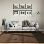 vidaXL Preproge za površine Kvadrat HUARTE Rjava 200 x 200 cm