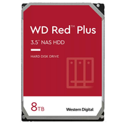 WD trdi disk Red Plus 8TB 3,5 SATA3 128MB (WD80EFZZ)