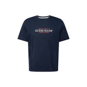 GUESS JEANS Majica temno modra/rdeča/bela