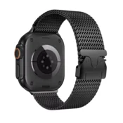 Narukvica za Apple Watch Milanese Loop Black Titanium M 42/ 44/ 45/ 49 mm