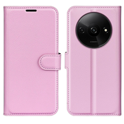Etui Litchi za Xiaomi Redmi A3 - roza