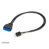 Akasa - Adapter USB 3.0 na USB 2.0 - 30 cm