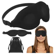 Maska za spavanje, 100% zamračenje - podesiva (24–60 cm )