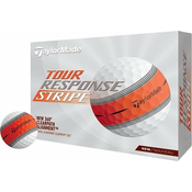 TaylorMade Tour Response Stripe Golf loptice Orange