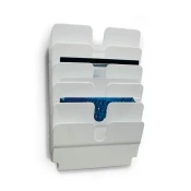 DURABLE Flexiplus stenski 6 A4 ležeči, bel
